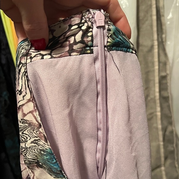 Christopher & Banks Multicolor Floral A-Line Skirt - Picture 4 of 5